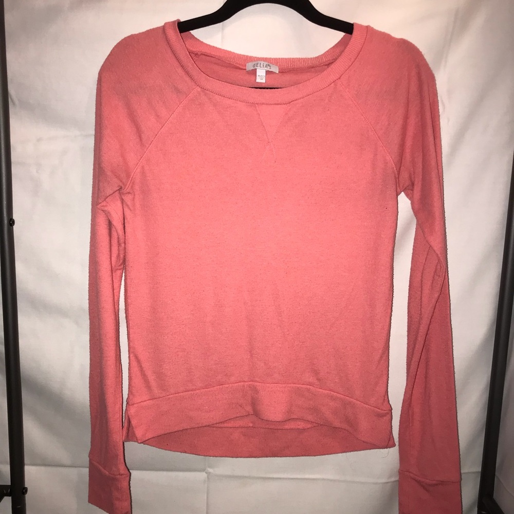 Delia’s Scoopneck Sweater - Pink